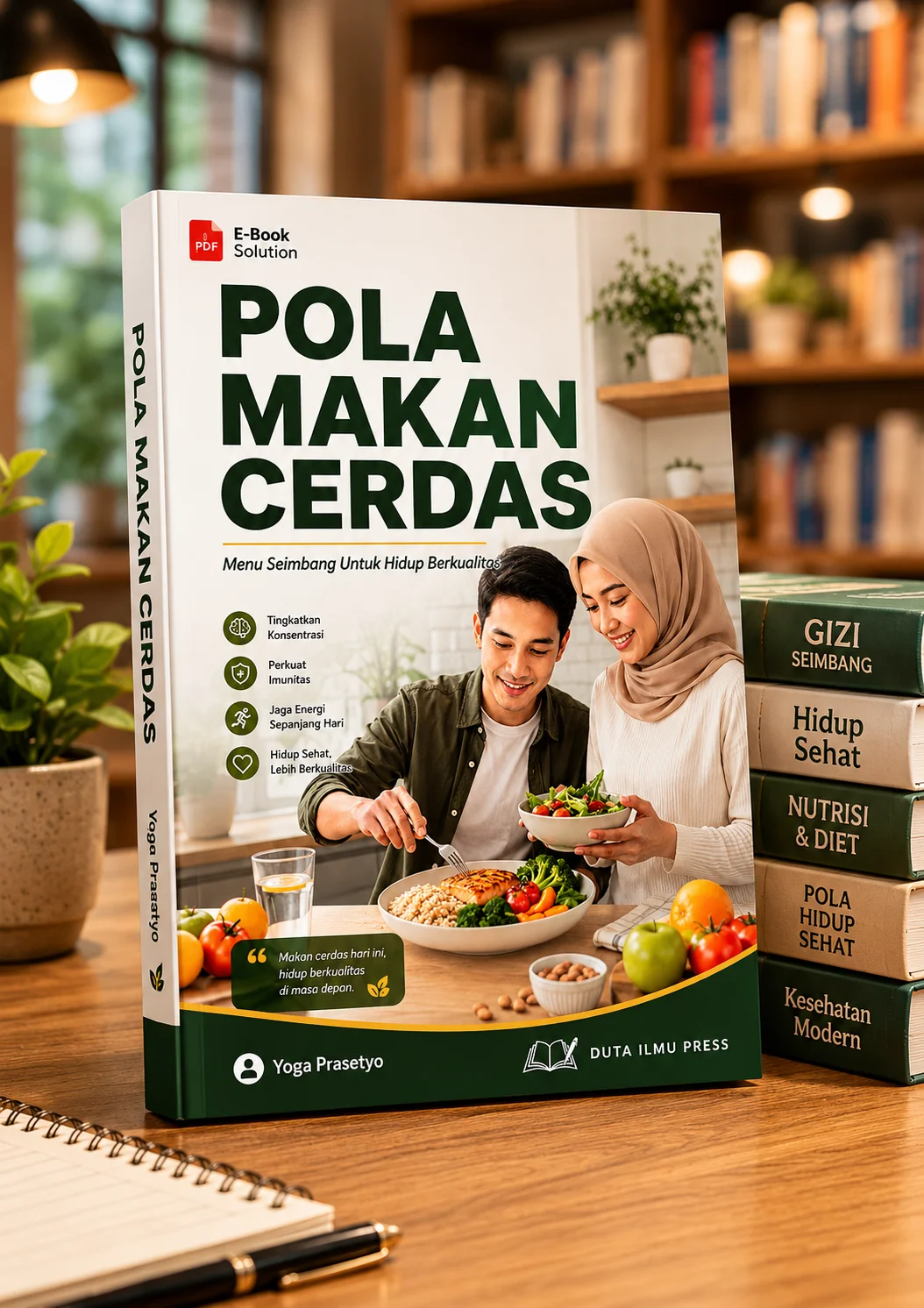 POLA MAKAN CERDAS	Menu Seimbang Untuk Hidup Berkualitas	 preview 2