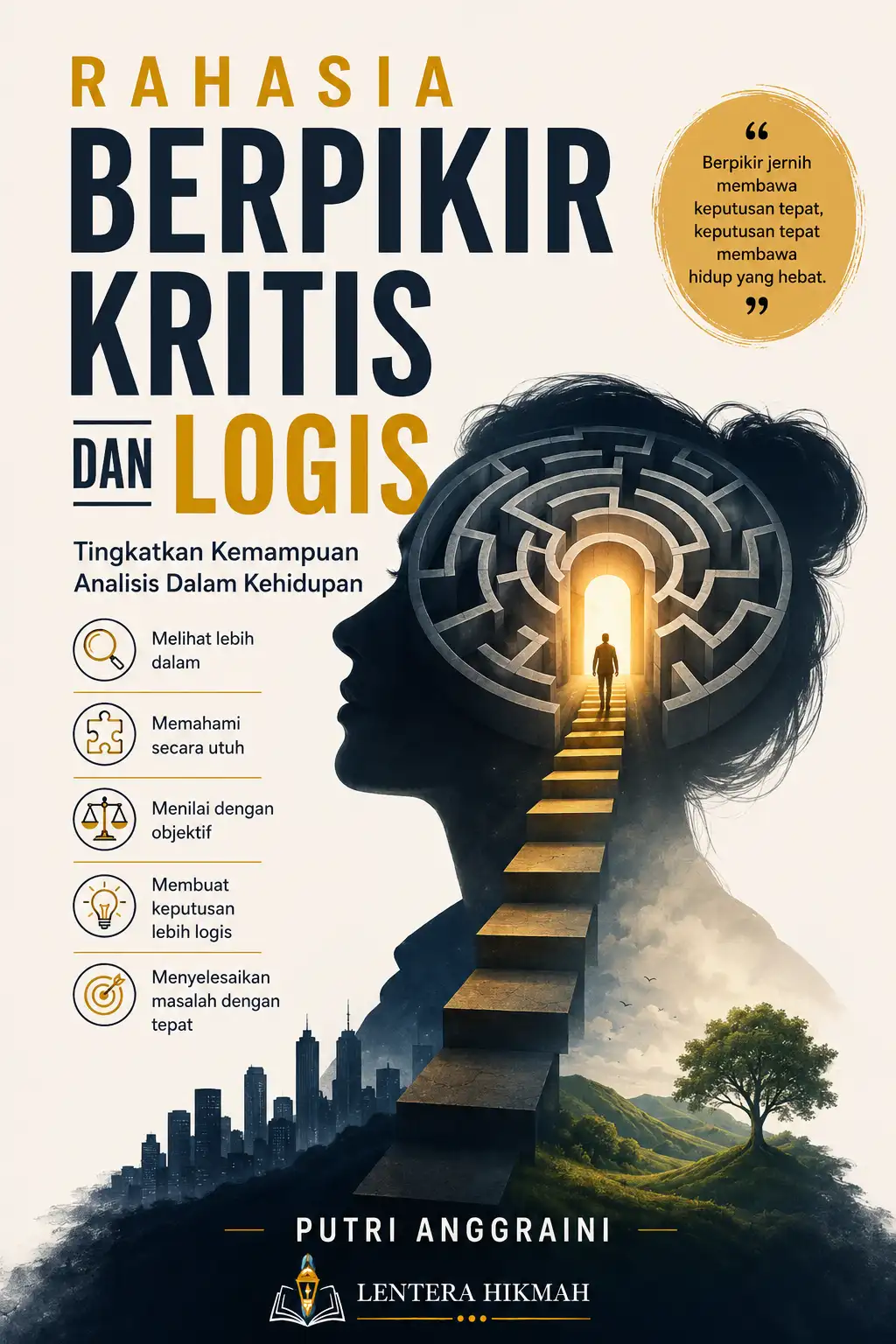 RAHASIA BERPIKIR KRITIS DAN LOGIS - Tingkatkan Kemampuan Analisis Dalam Kehidupan