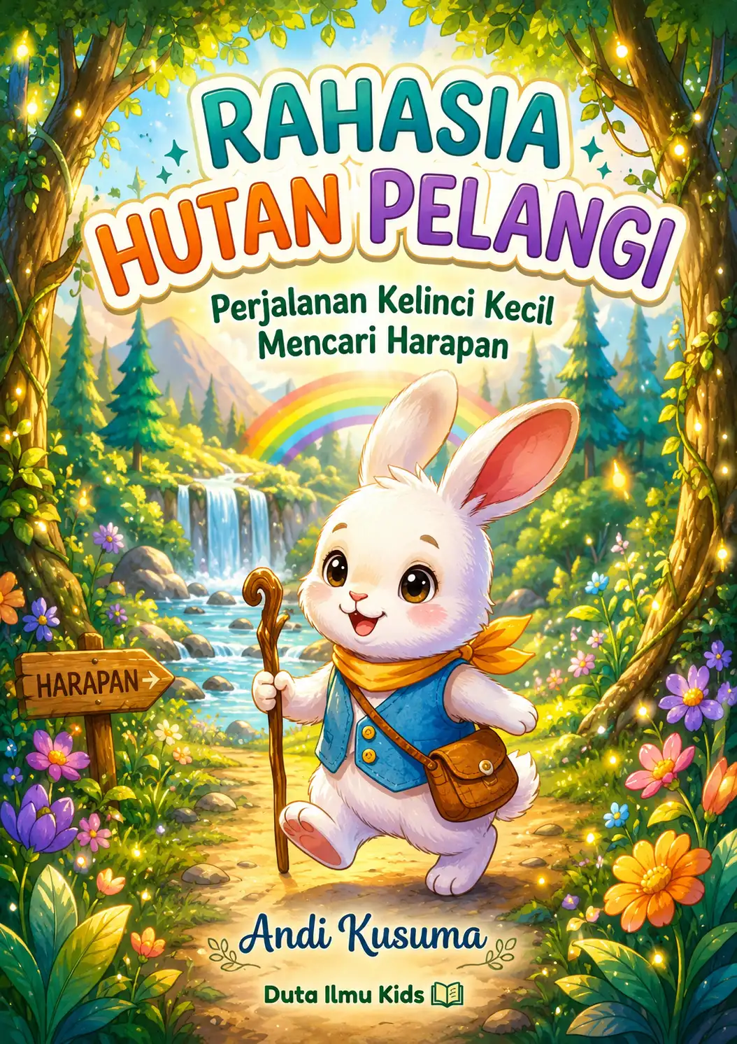 RAHASIA HUTAN PELANGI Perjalanan Kelinci Kecil Mencari Harapan