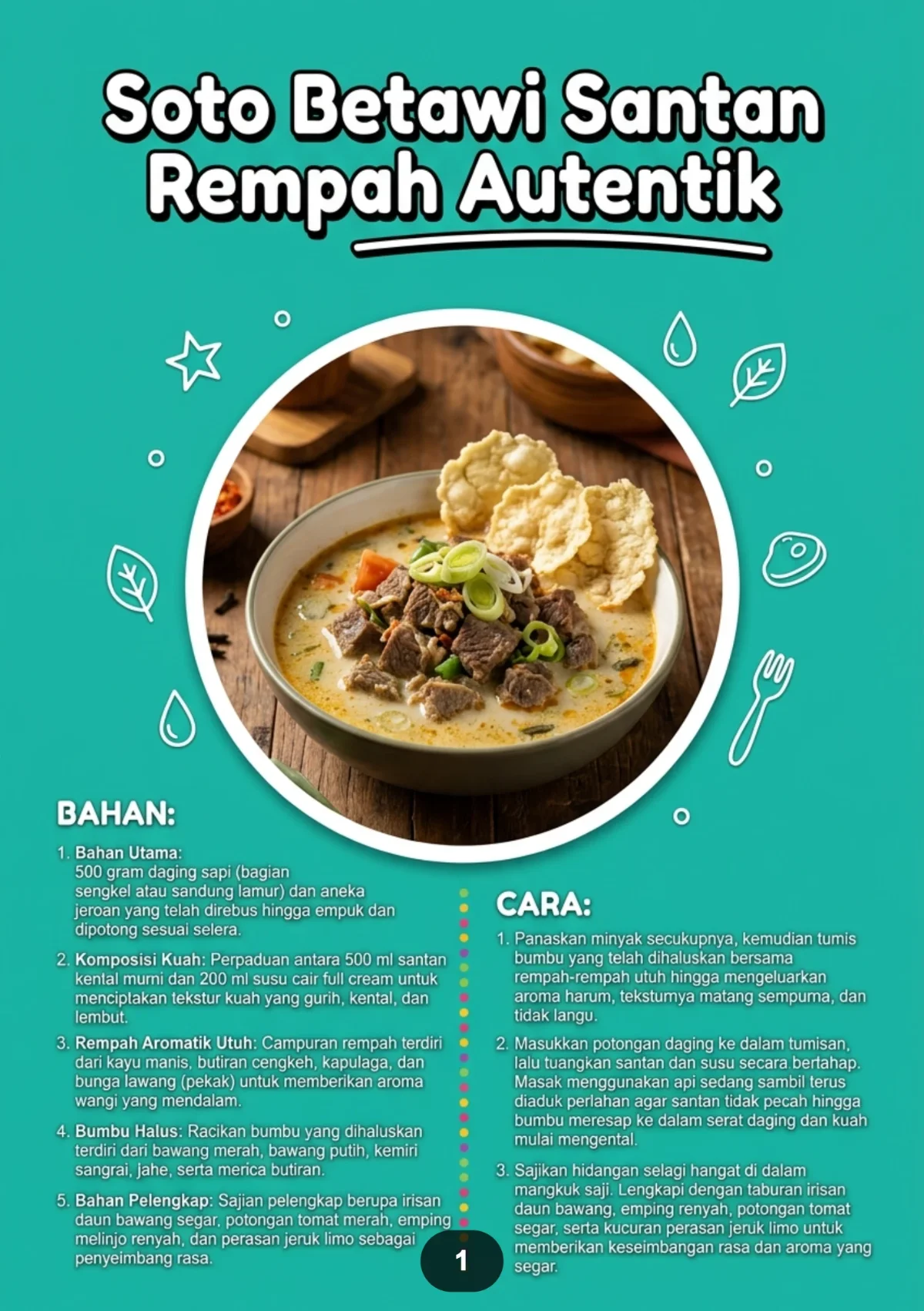 RAHASIA KUAH KAYA REMPAH - Teknik Merebus Agar Lebih Gurih preview 1