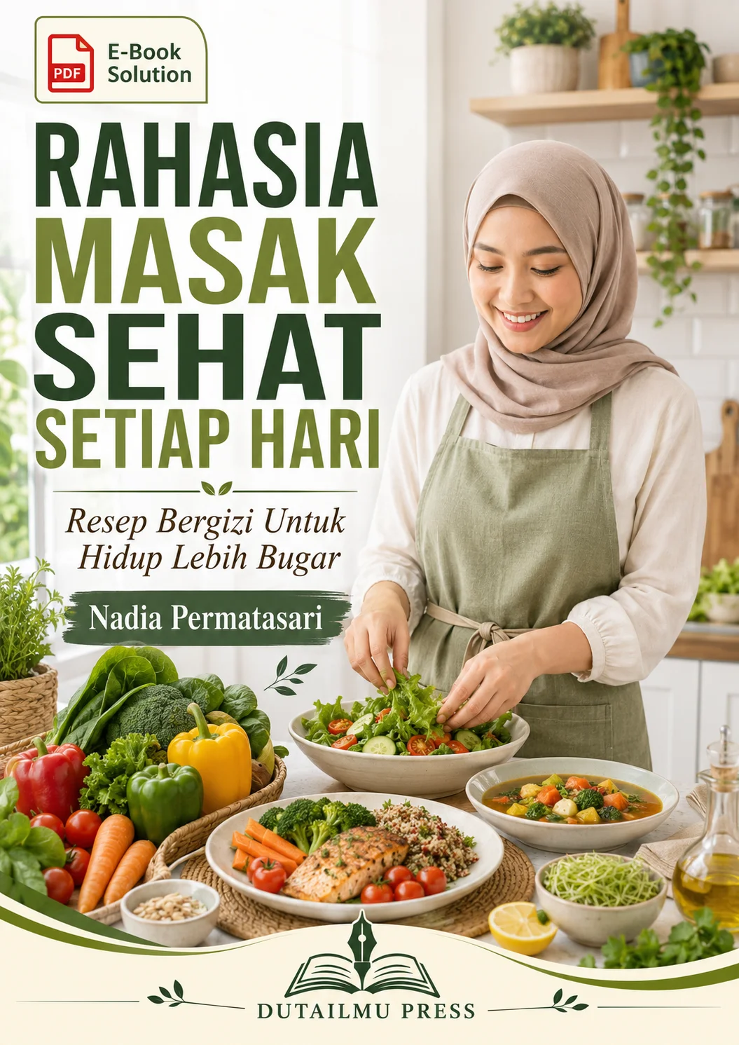 RAHASIA MASAK SEHAT SETIAP HARI	Resep Bergizi Untuk Hidup Lebih Bugar	