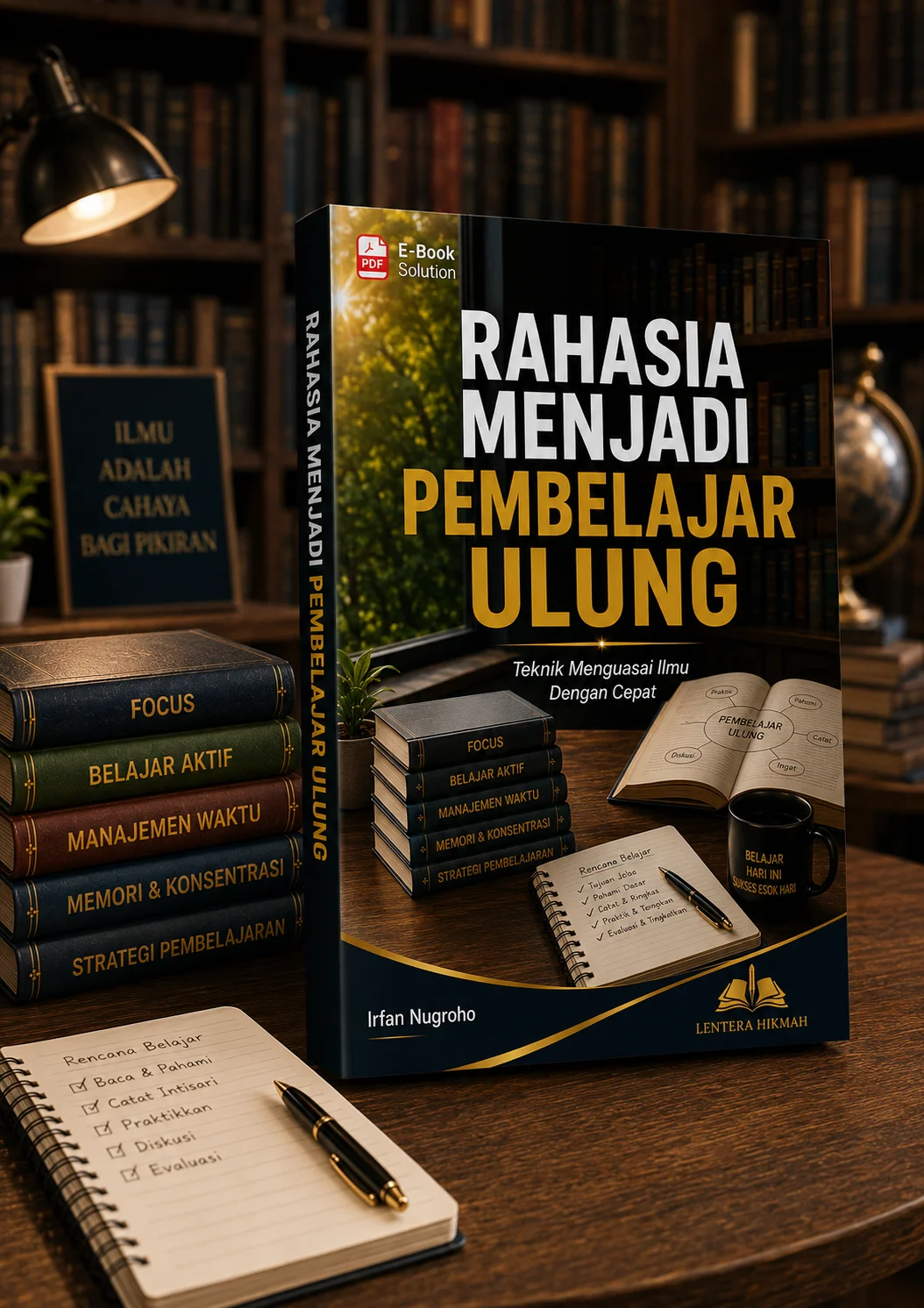 RAHASIA MENJADI PEMBELAJAR ULUNG-Teknik Menguasai Ilmu Dengan Cepat preview 2