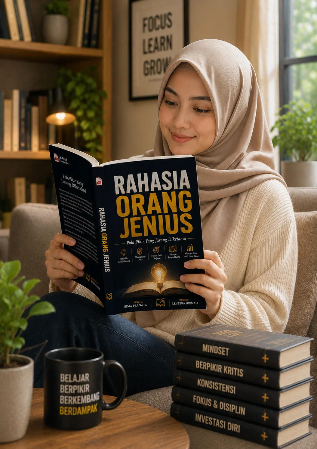 RAHASIA ORANG JENIUS-Pola Pikir Yang Jarang Diketahui preview 1