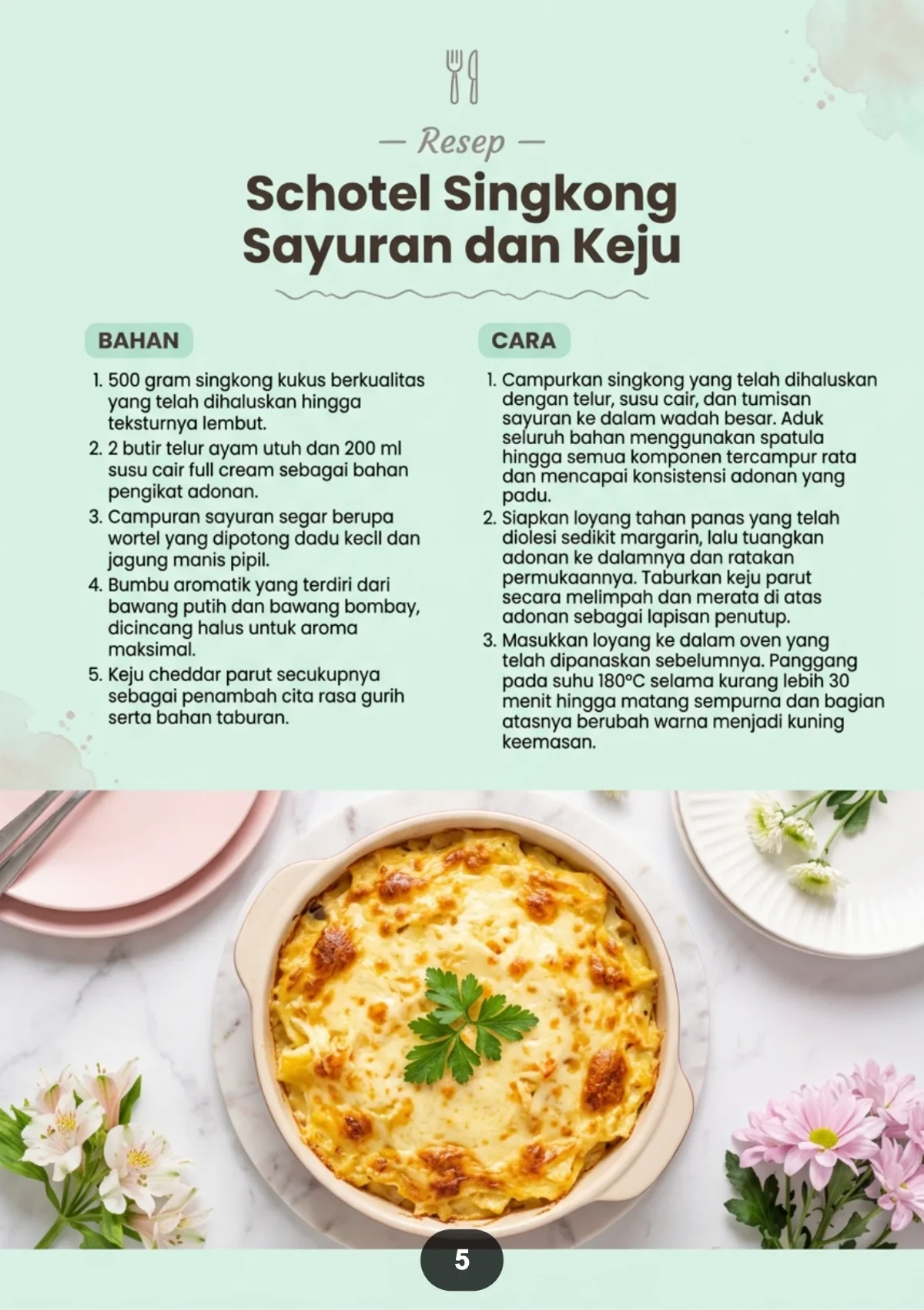 RESEP HIDANGAN BERBASIS UMBI - Lezat Sehat Pengganti Nasi Harian preview 1