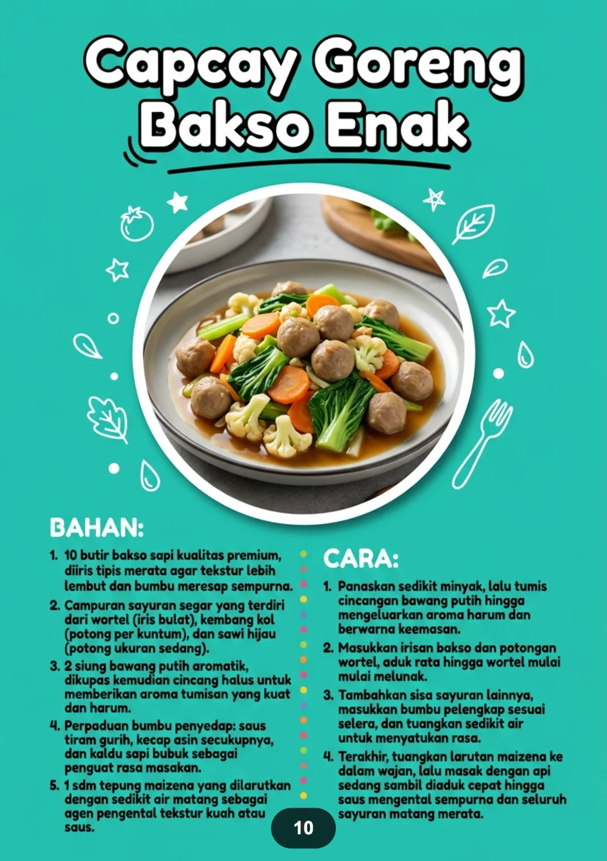 RESEP MAKAN MALAM SAT SET - Sajian Cepat Setelah Pulang Kerja preview 2