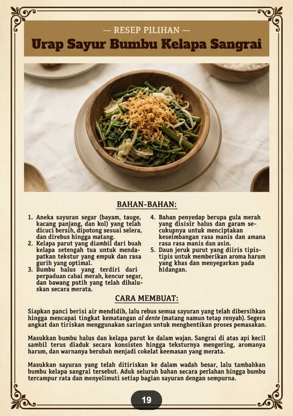 RESEP MAKANAN KAYA SERAT - Menu Sehat Untuk Pencernaan Optimal preview 3