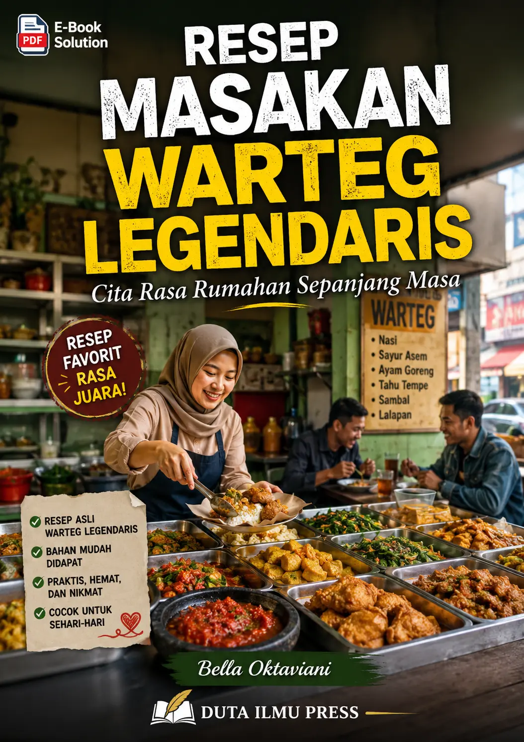 RESEP MASAKAN WARTEG LEGENDARIS - Cita Rasa Rumahan Sepanjang Masa