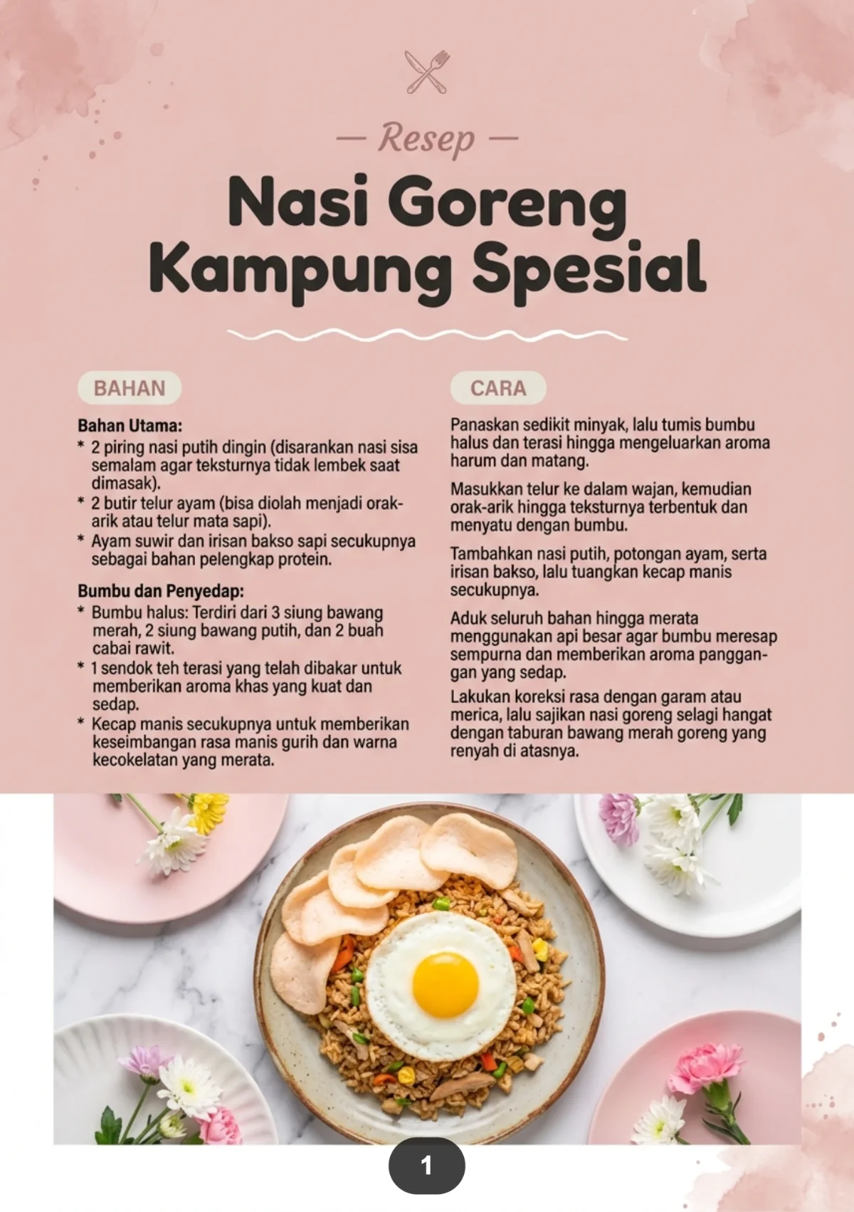 RESEP NUSANTARA FAVORIT KELUARGA - Cita Rasa Indonesia Di Rumah	 preview 1