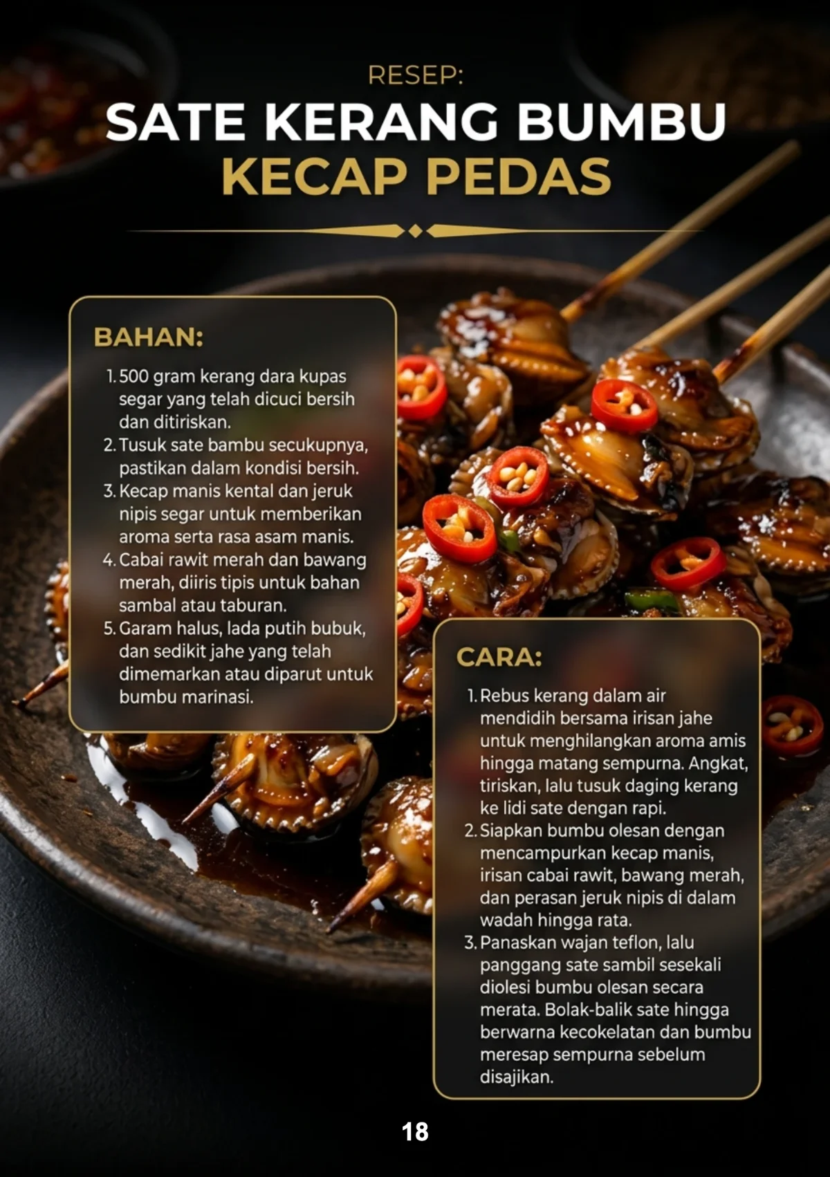 RESEP SATE RUMAHAN - Empuk Gurih Dengan Bumbu Spesial preview 4