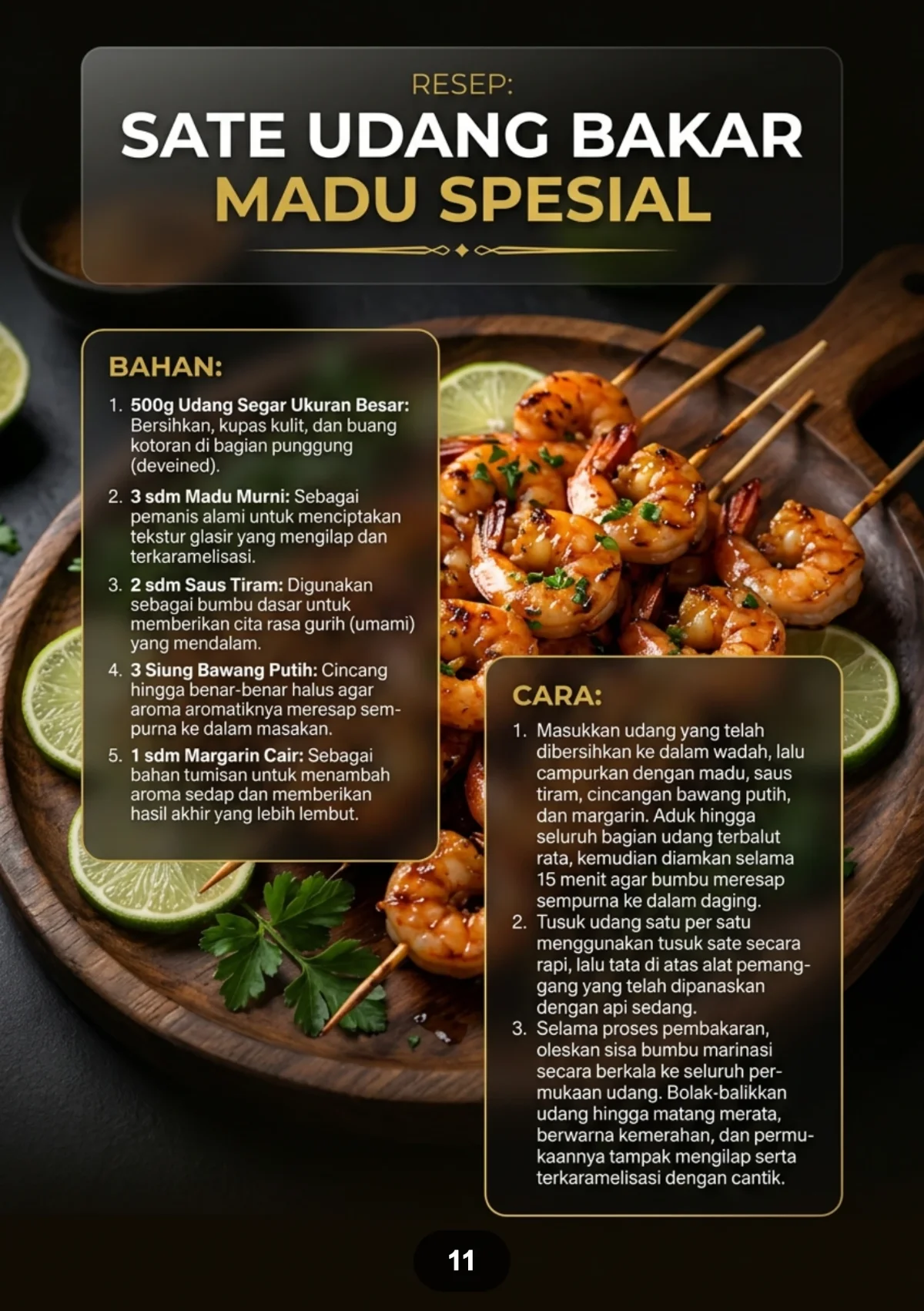 RESEP SATE RUMAHAN - Empuk Gurih Dengan Bumbu Spesial preview 2