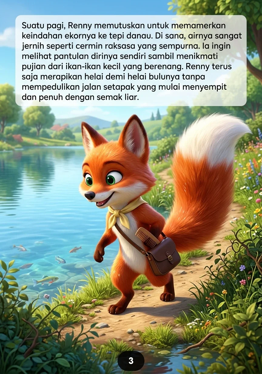 RUBAH DAN DURI NAKAL Ekor Lebat Membuat Masalah Lucu preview 4