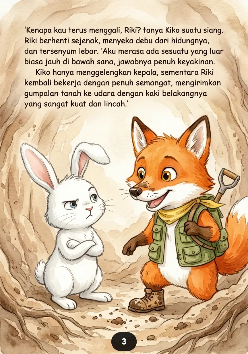 RUBAH MENGGALI TERLALU DALAM Lubang Kecil Membawa Kejutan Besar preview 2