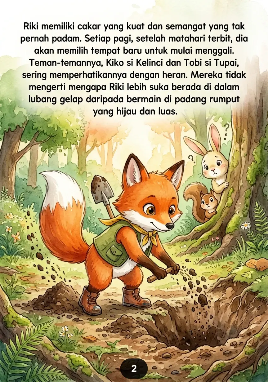 RUBAH MENGGALI TERLALU DALAM Lubang Kecil Membawa Kejutan Besar preview 1