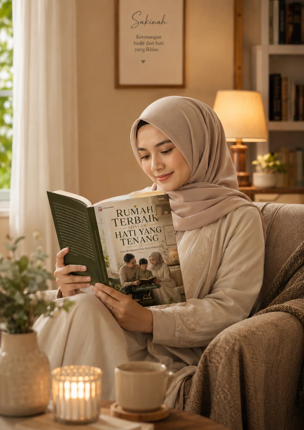 RUMAH TERBAIK ADALAH HATI YANG TENANG	Cara Membangun Cinta Penuh Kedamaian	 preview 1