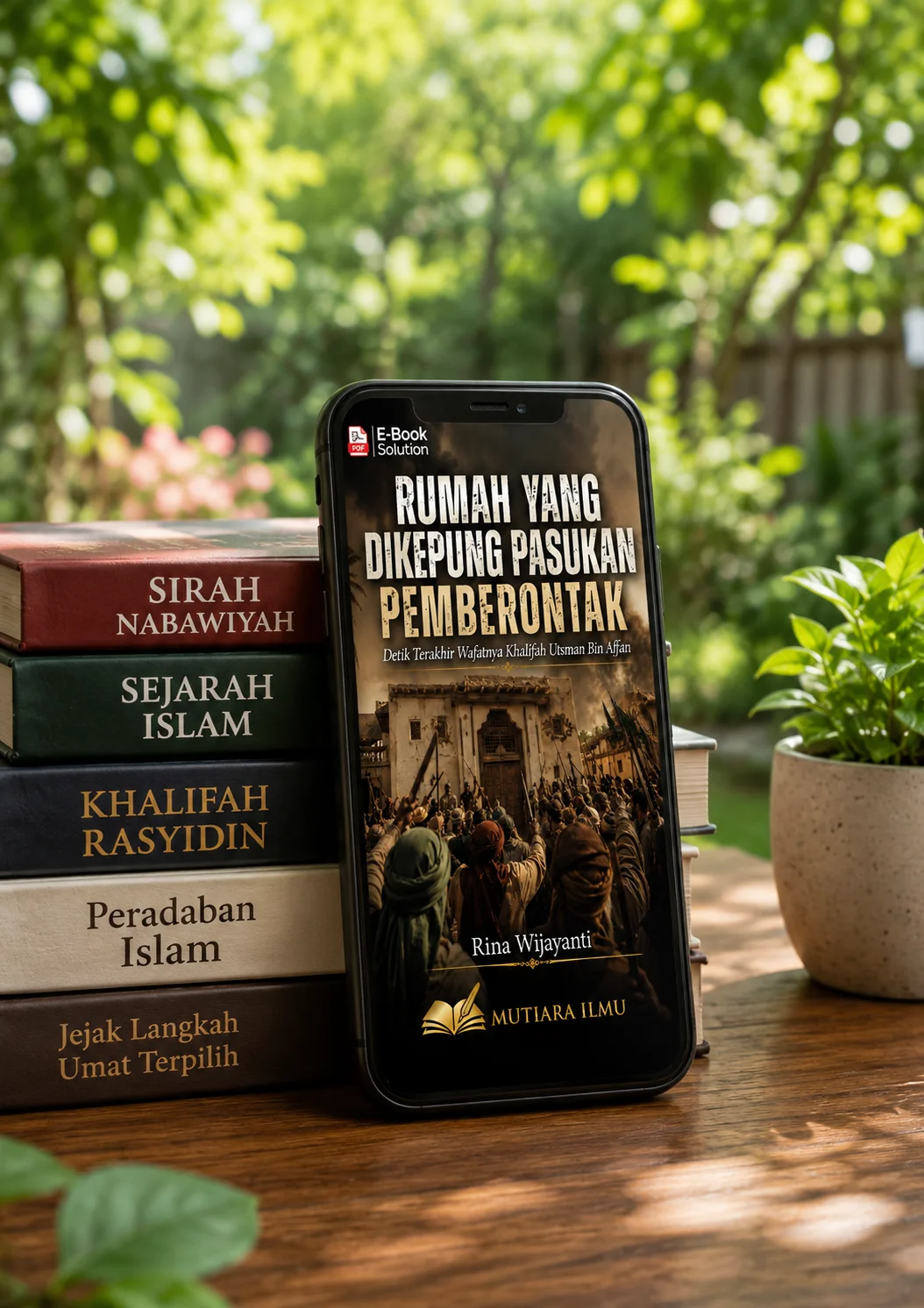 RUMAH YANG DIKEPUNG PASUKAN PEMBERONTAK - Detik Terakhir Wafatnya Khalifah Utsman Bin Affan  preview 4