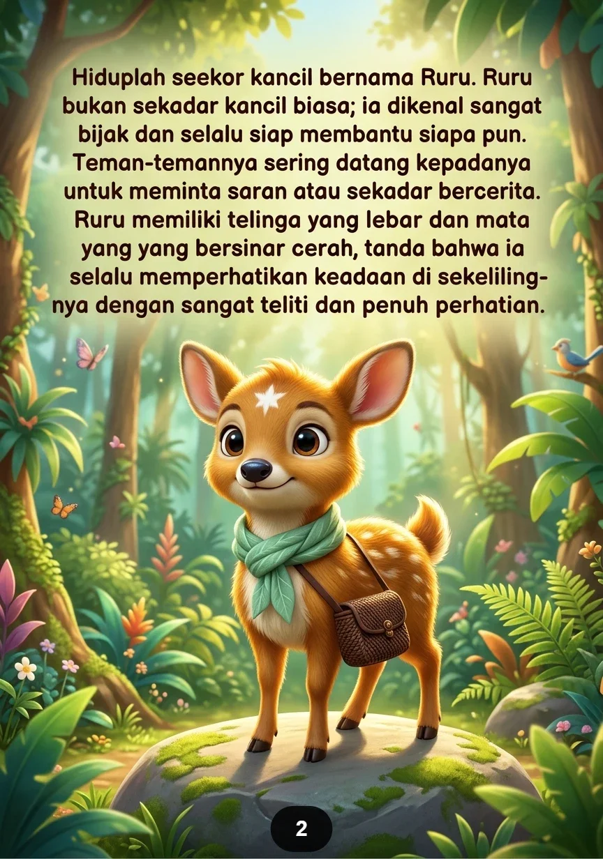 RURU PENYELAMAT HUTAN Misi Besar Sang Kancil yang Bijak  preview 3