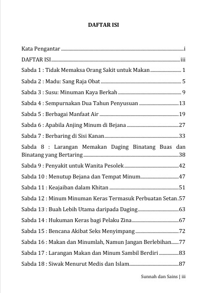 SAINS DAN SUNNAH Rahasia Sehat Ala Nabi preview 1