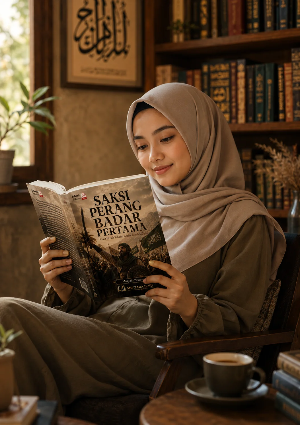 SAKSI PERANG BADAR PERTAMA - Kisah Heroik Sahabat Anshar Membela Nabi preview 1