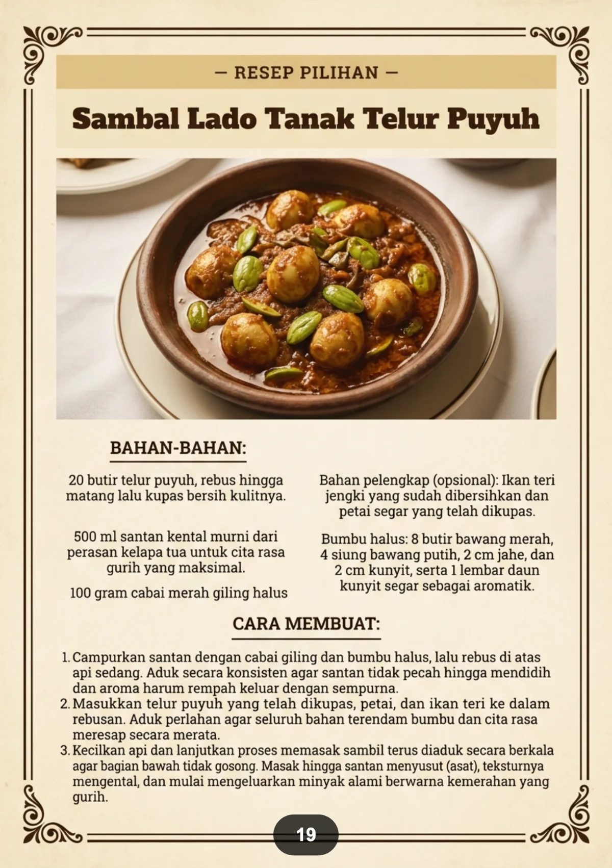 SAMBAL GULAI KHAS PADANG - Bumbu Otentik Masakan Rumah Makan preview 3