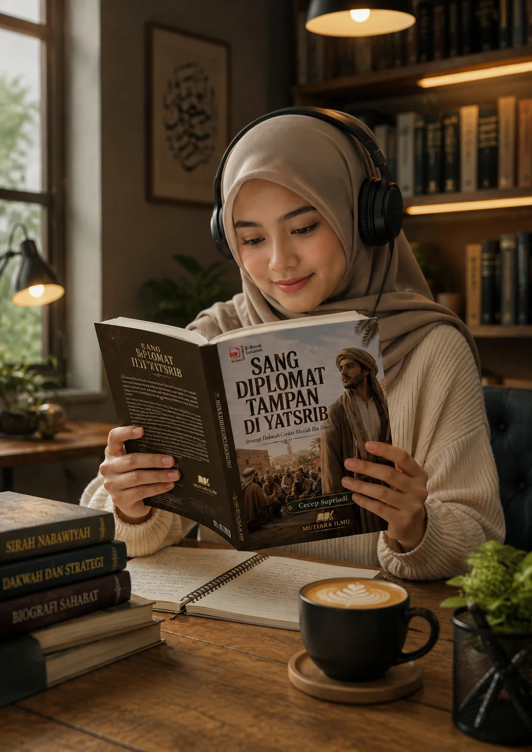 SANG DIPLOMAT TAMPAN DI YATSRIB - Strategi Dakwah Cerdas Mus'ab Bin Umair preview 2