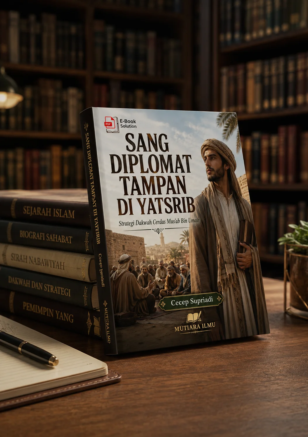 SANG DIPLOMAT TAMPAN DI YATSRIB - Strategi Dakwah Cerdas Mus'ab Bin Umair preview 1