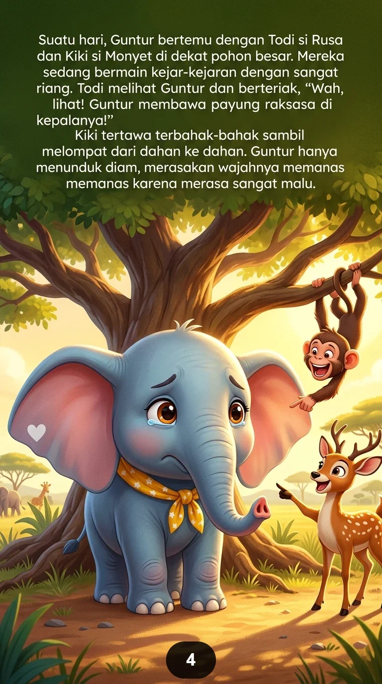 SANG GAJAH KECIL YANG TAK PERNAH MENYERAH Pelajaran Berharga tentang Keberanian preview 3