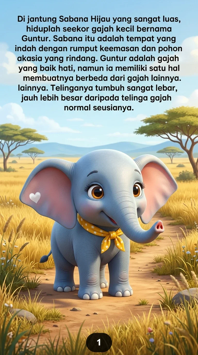 SANG GAJAH KECIL YANG TAK PERNAH MENYERAH Pelajaran Berharga tentang Keberanian preview 4