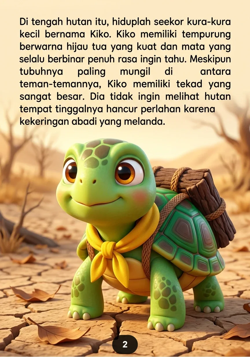 SANG KURA-KURA PEMBAWA HARAPAN Langkah Kecil Menuju Kebahagiaan preview 3