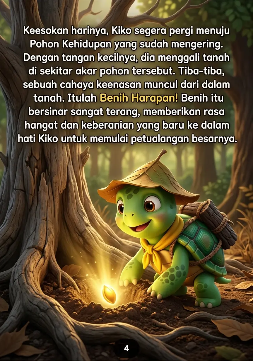 SANG KURA-KURA PEMBAWA HARAPAN Langkah Kecil Menuju Kebahagiaan preview 1