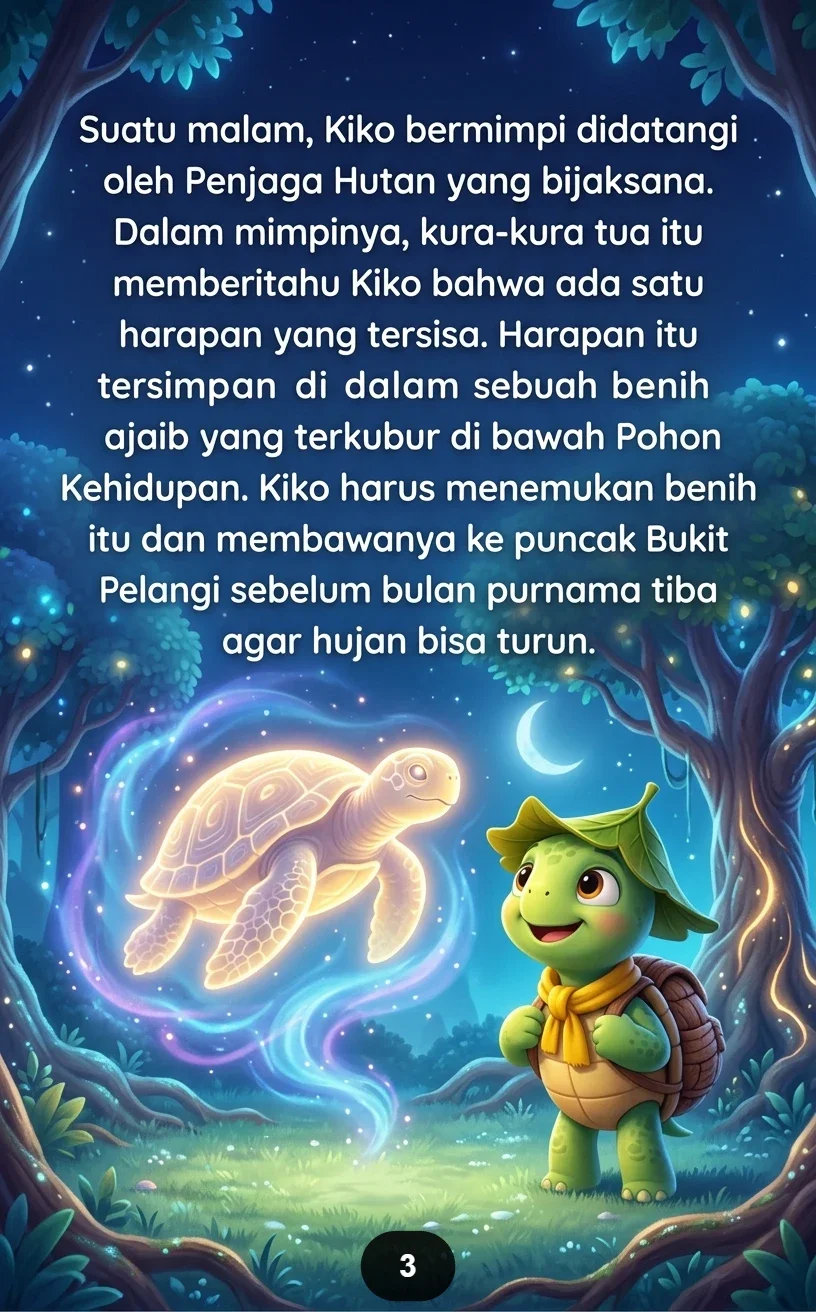 SANG KURA-KURA PEMBAWA HARAPAN Langkah Kecil Menuju Kebahagiaan preview 4