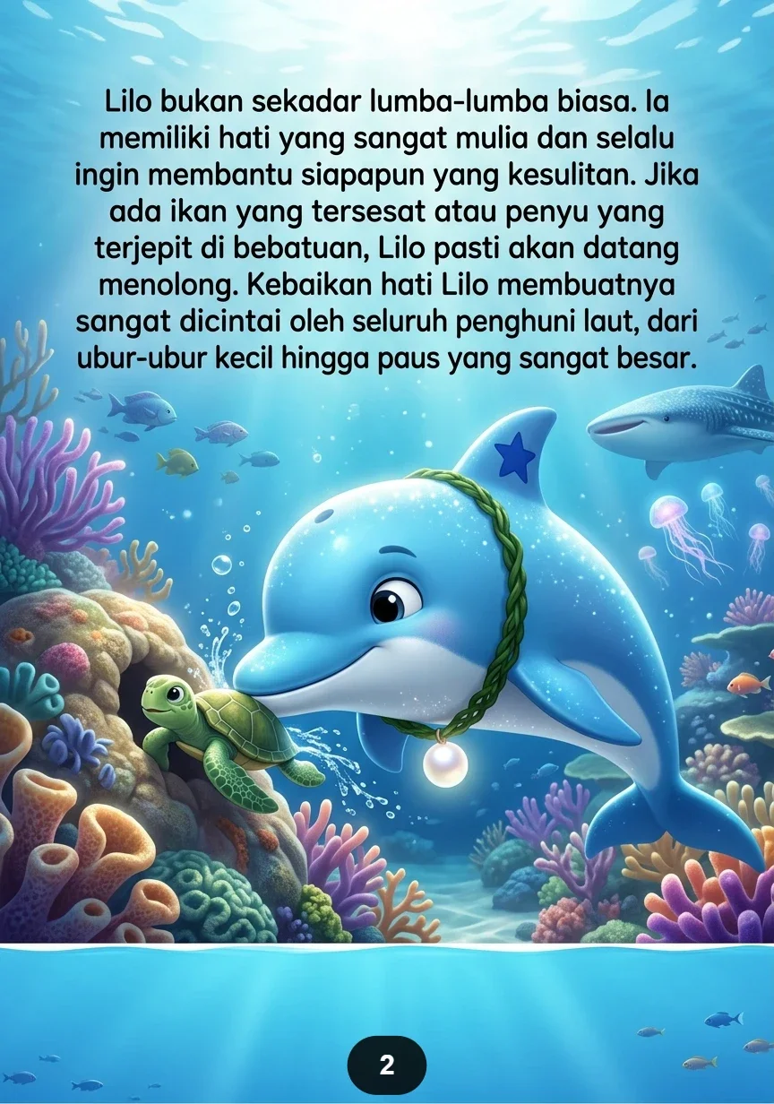 SANG LUMBA-LUMBA PENOLONG Sahabat Laut yang Baik Hati preview 4