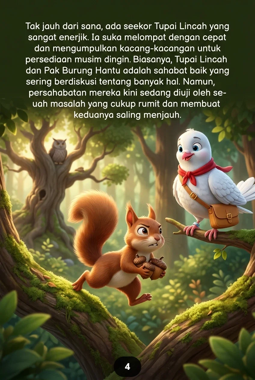 SANG MERPATI PEMBAWA SURAT Pesan Persahabatan untuk Semua preview 3