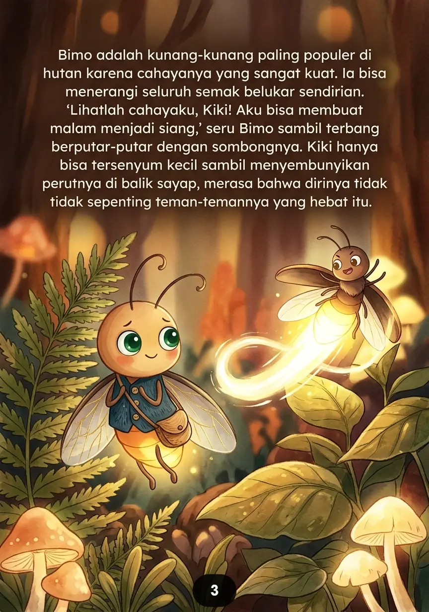 SANG PEMBAWA CAHAYA Kisah Kunang-Kunang yang Baik Hati preview 3