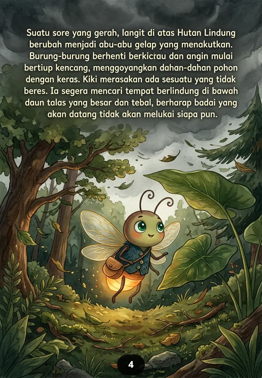 SANG PEMBAWA CAHAYA Kisah Kunang-Kunang yang Baik Hati preview 4
