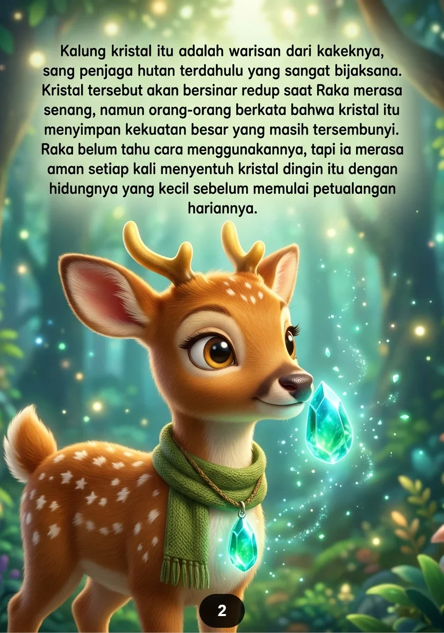 SANG PENJAGA HUTAN Petualangan Rusa Kecil yang Pemberani preview 3