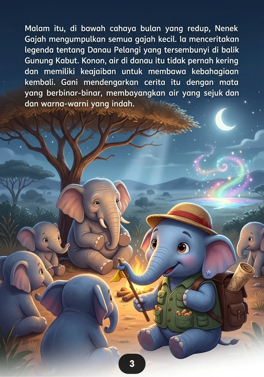 SANG PENJELAJAH CILIK Petualangan Gajah Kecil Menemukan Keajaiban preview 2