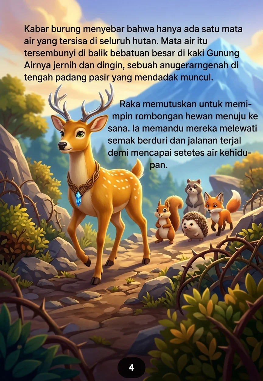 SANG RUSA PENJAGA MATA AIR Keberanian Melindungi Rumah Bersama preview 1