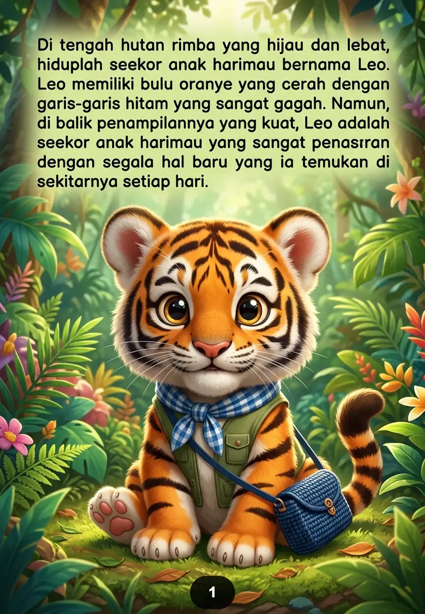 SARANG LEBAH HARIMAU KECIL Rasa Penasaran Membawa Masalah Lucu preview 2