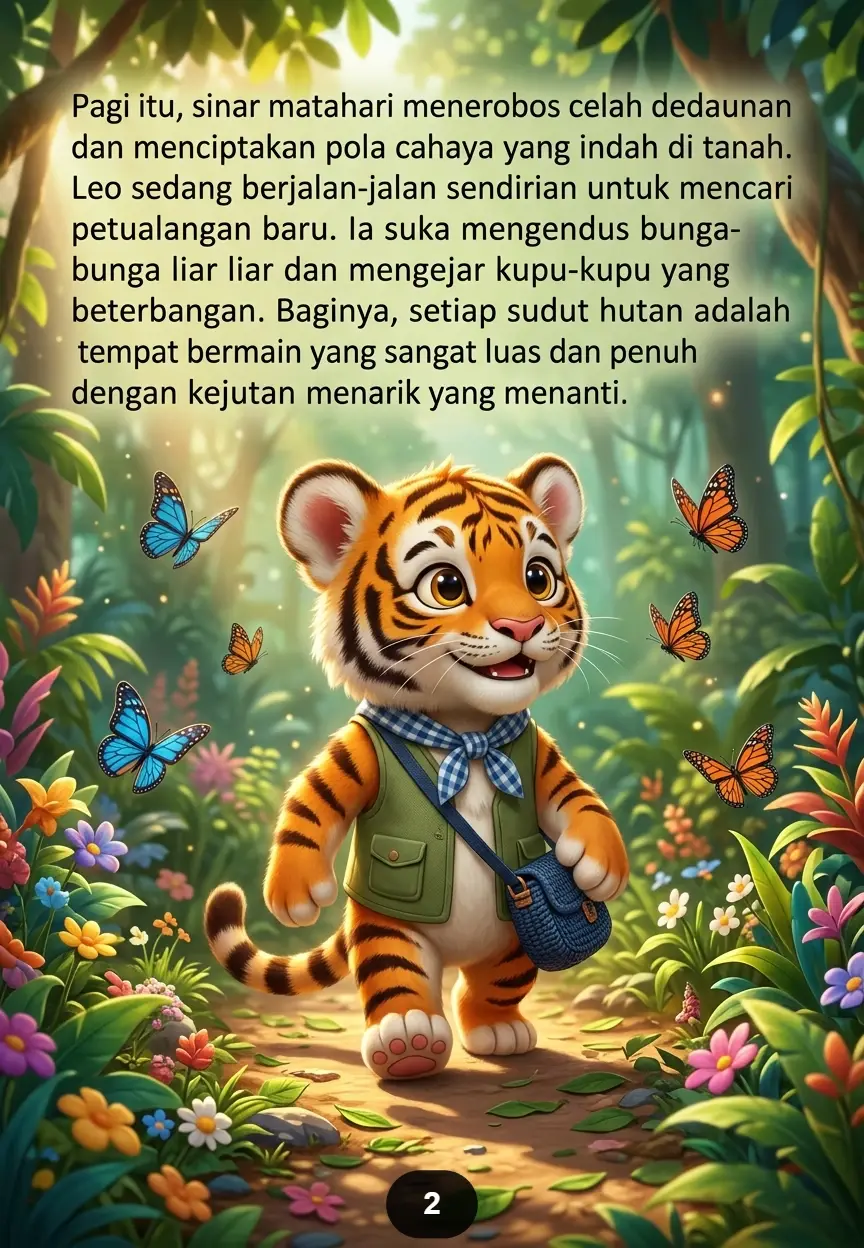 SARANG LEBAH HARIMAU KECIL Rasa Penasaran Membawa Masalah Lucu preview 3