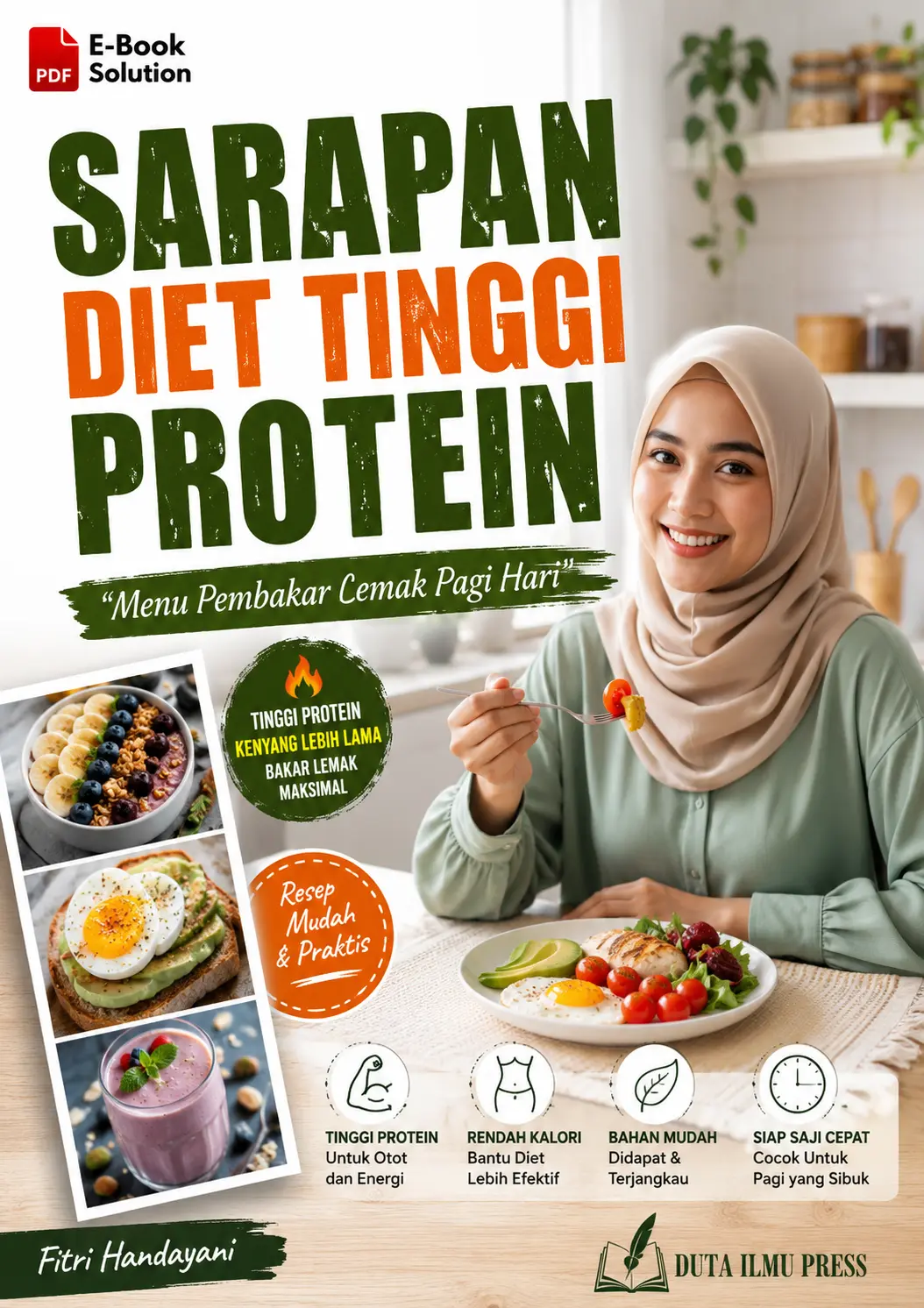 SARAPAN DIET TINGGI PROTEIN - Menu Pembakar Lemak Pagi Hari