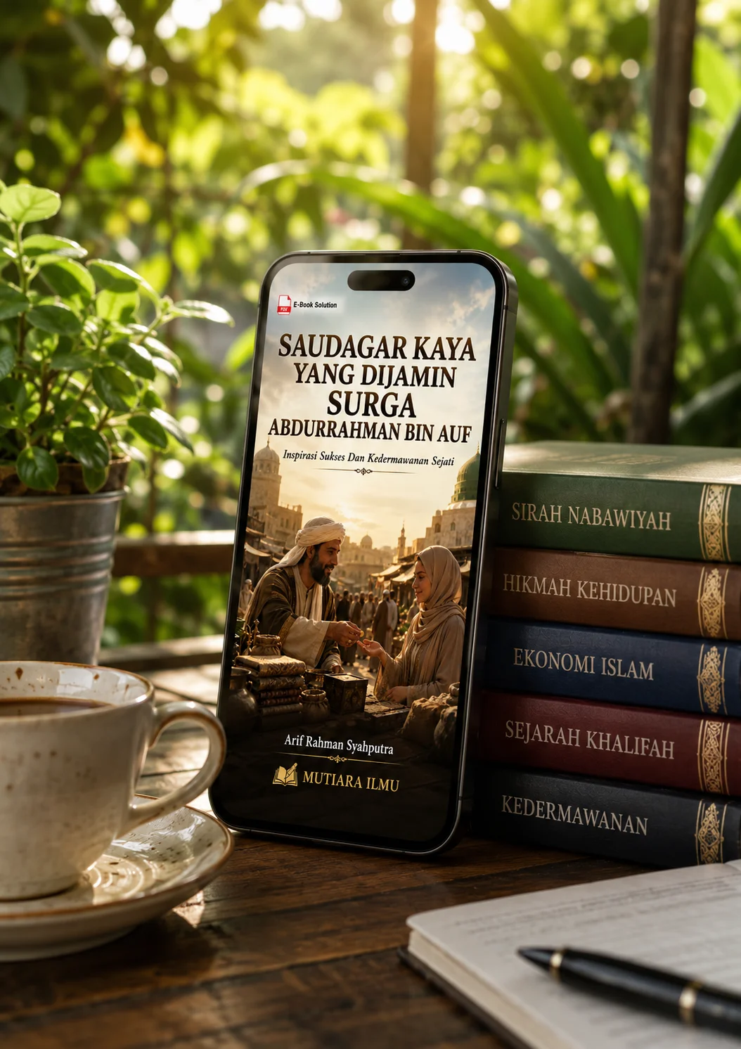 SAUDAGAR KAYA YANG DIJAMIN SURGA ABDURRAHMAN BIN AUF - Inspirasi Sukses Dan Kedermawanan Sejati preview 3