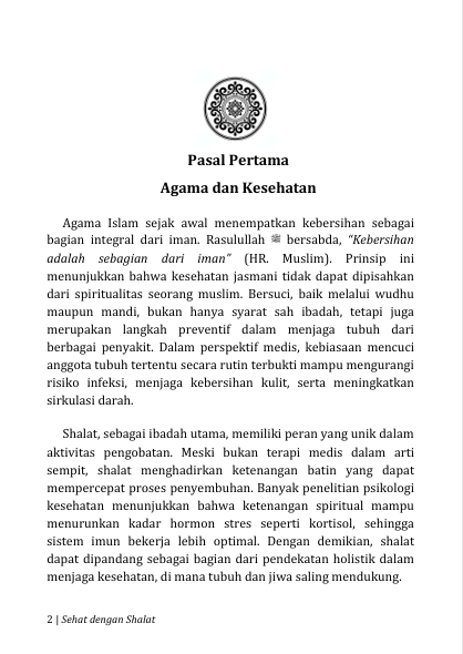 SEHAT DENGAN SHOLAT - Terapi Fisik dan Mental Melalui Ritual Ibadah preview 2