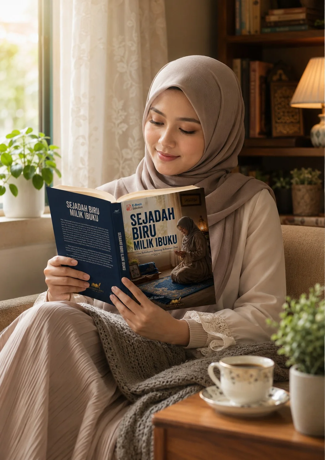 SEJADAH BIRU MILIK IBUKU - Cerita Kehidupan Tentang Kekuatan Doa preview 1