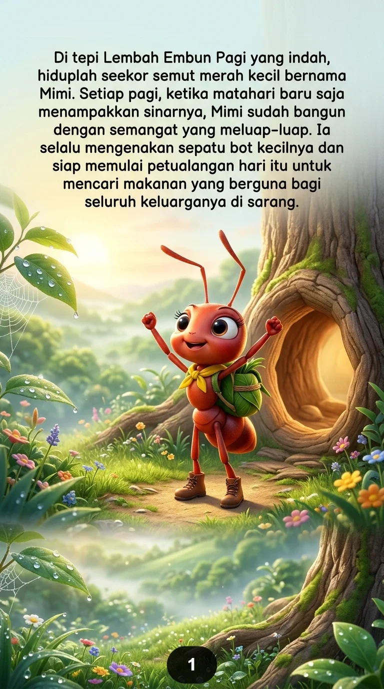 SEMUT YANG RAJIN Kisah Teladan Dari Makhluk kecil preview 4