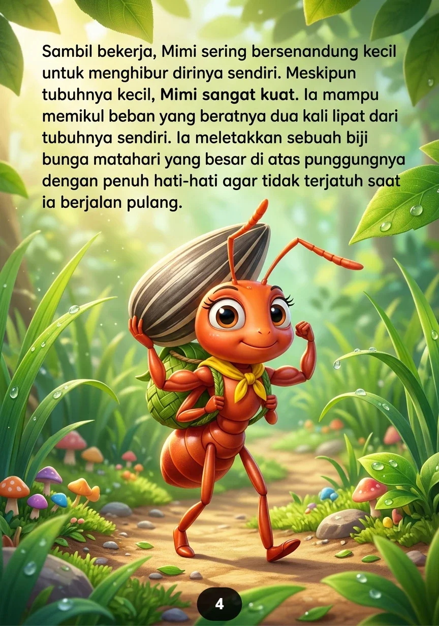 SEMUT YANG RAJIN Kisah Teladan Dari Makhluk kecil preview 1