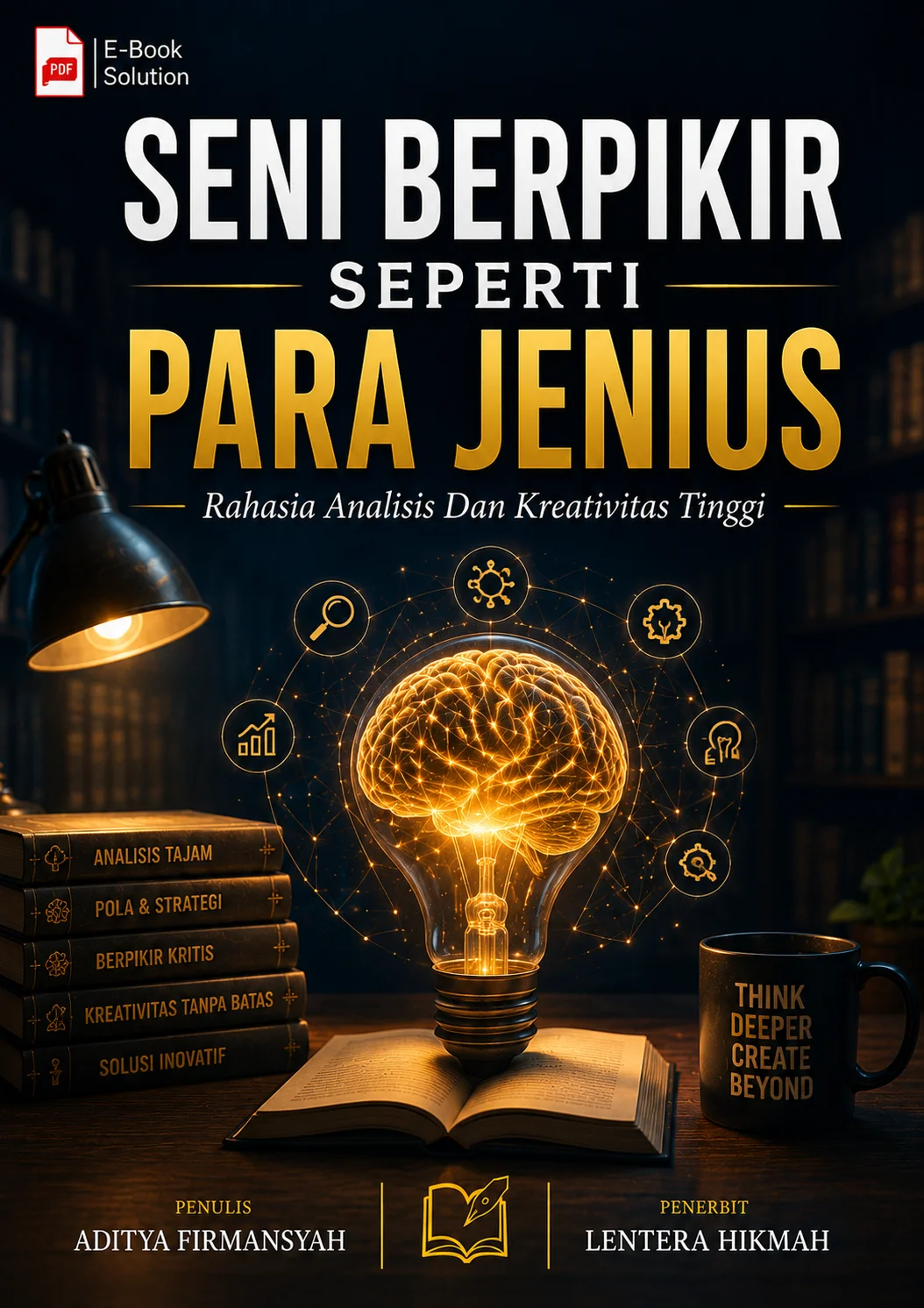 SENI BERPIKIR SEPERTI PARA JENIUS-Rahasia Analisis Dan Kreativitas Tinggi