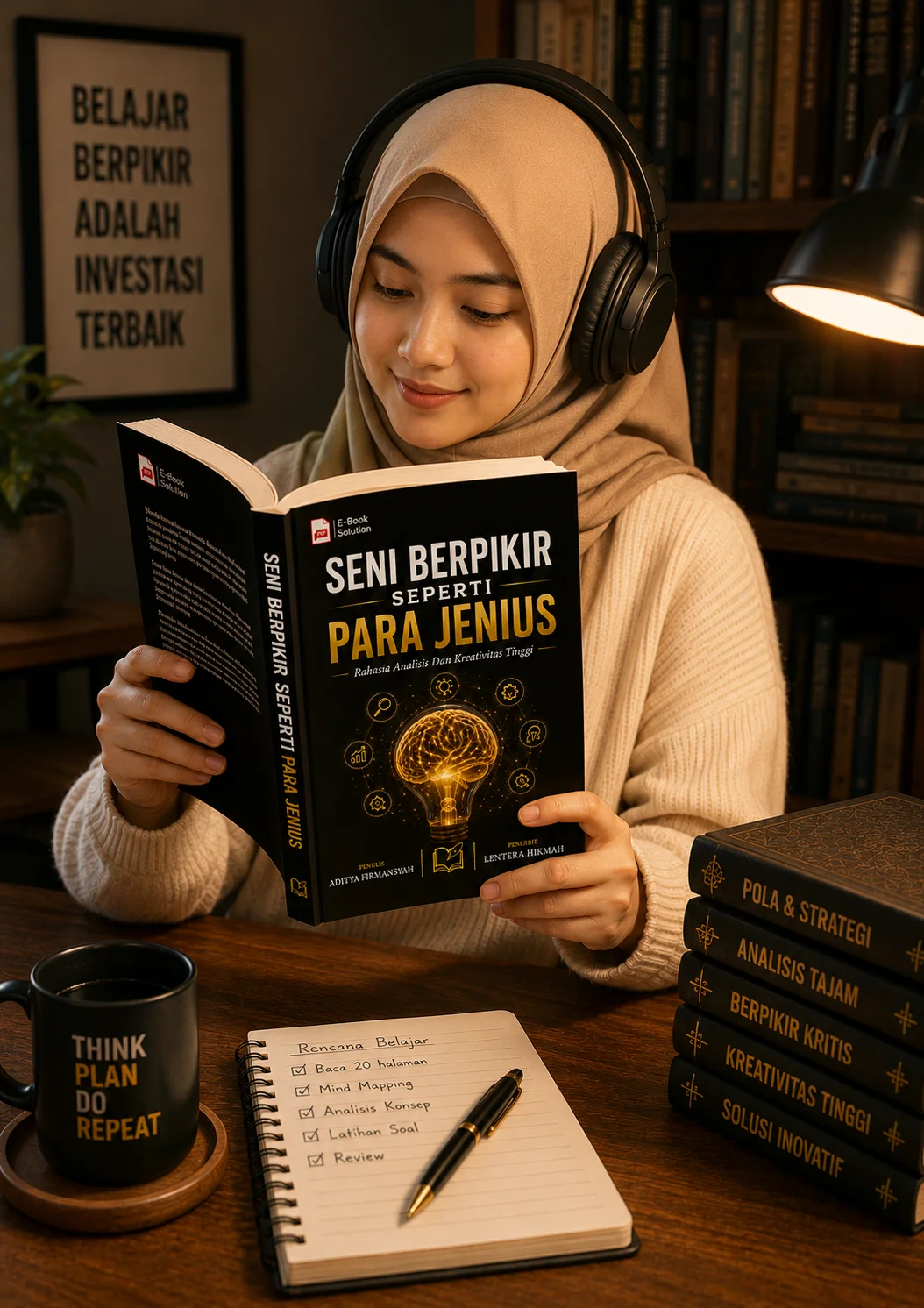 SENI BERPIKIR SEPERTI PARA JENIUS-Rahasia Analisis Dan Kreativitas Tinggi preview 2