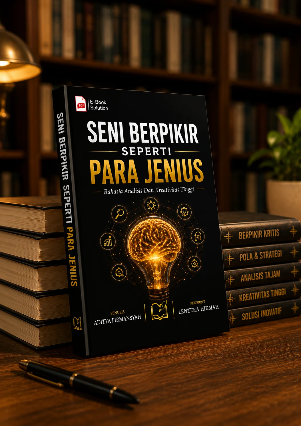 SENI BERPIKIR SEPERTI PARA JENIUS-Rahasia Analisis Dan Kreativitas Tinggi preview 3