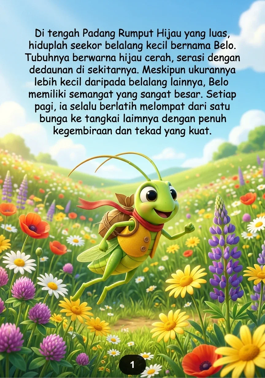 SI BELALANG PELONCAT HEBAT Lompatan Menuju Impian preview 4