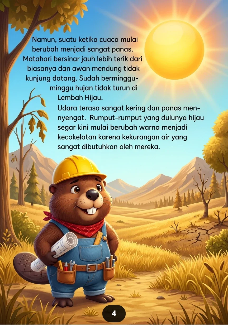 SI BERANG-BERANG PEMBANGUN DESA Kerja Sama Membawa Kebahagiaan preview 3